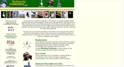 Desktop Screenshot of biodivcomores.africamuseum.be